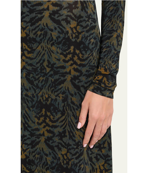 Koa Jersey Dress - Desert Jasper